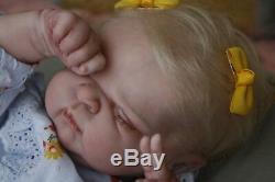 Sweet Amazing Reborn baby doll girl Maggie Sculpt 20'' anatomically correct