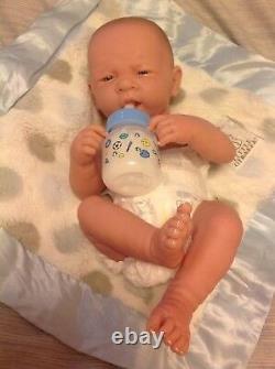 Sweet Baby Boy Preemie 14 Reborn Berenguer Boy Doll W One Set Of Clothing