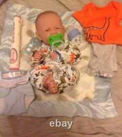 Sweet Baby Boy Preemie 14 Reborn Berenguer Boy Doll W One Set Of Clothing