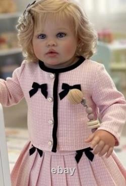 Sweet Reborn Girl Doll ELLIE By Irina Kaplanskya WITH COA