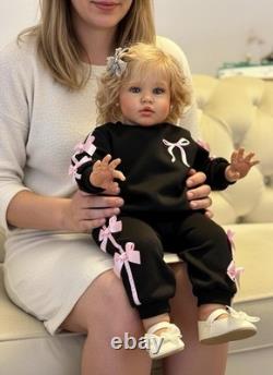 Sweet Reborn Girl Doll ELLIE By Irina Kaplanskya WITH COA