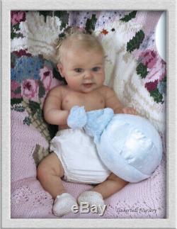 TINKERBELL NURSERY Helen Jalland Reborn Newborn SOLID SILICONE ECOFLEX BABY DOLL