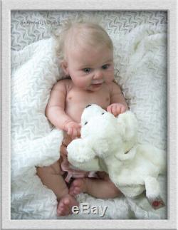 TINKERBELL NURSERY Helen Jalland Reborn Newborn SOLID SILICONE ECOFLEX BABY DOLL