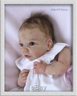 TINKERBELL NURSERY Helen Jalland Reborn SOLID SILICONE HEAD & LIMBS BABY DOLL