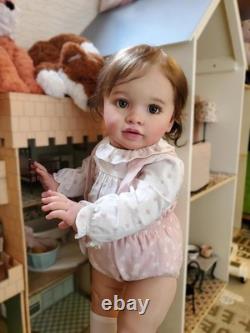 Terabithia 26 Inch Reborn Baby Doll Lifelike Toddler Collectible Soft Body