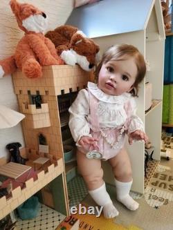 Terabithia 26 Inch Reborn Baby Doll Lifelike Toddler Collectible Soft Body