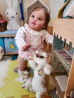 Terabithia 26 Inch Reborn Baby Doll Lifelike Toddler Collectible Soft Body