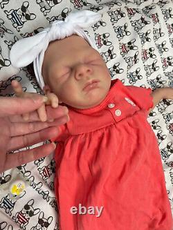 Tina Kewy Partial Silicone Baby Doll Cloth Body Bray 17 Reborn Boy Or Girl