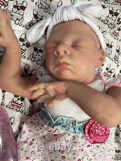 Tina Kewy Partial Silicone Baby Doll Cloth Body Bray 17 Reborn Boy Or Girl