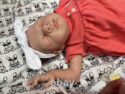 Tina Kewy Partial Silicone Baby Doll Cloth Body Bray 17 Reborn Boy Or Girl