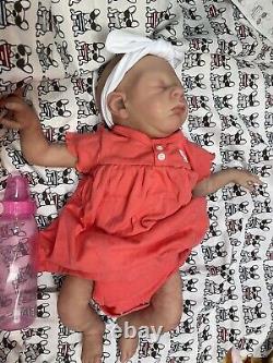 Tina Kewy Partial Silicone Baby Doll Cloth Body Bray 17 Reborn Boy Or Girl