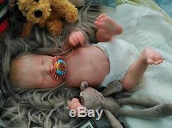 Tracyslittletreasures REALBORN Darren preemie 17 anatomically correct Boy