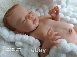 Tracyslittletreasures REBORN BABY DOLL ZENDRIC Dawn Murray Mcleod 16 preemie