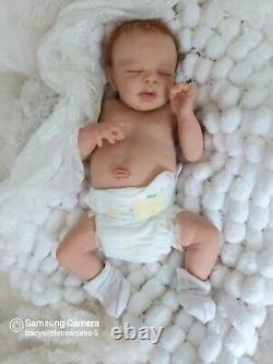 Tracyslittletreasures REBORN BABY DOLL ZENDRIC Dawn Murray Mcleod 16 preemie