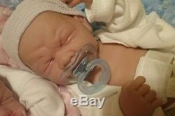 Twin Sweeties Boy And Girl First Tears Partial Reborn Preemie Takes Pacifier