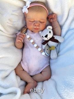 Twins 18 Reborn Baby Dolls Full Body Vinyl Girls Realistic Newborn Toddler Kids