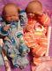 Twins So Cute! Reborn First Tears Boy And Girl W Pacifiers/bottles Preemie Dolls