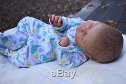 Ultra Realistic Newborn Reborn Baby Boy Bailey by Natalie Scholl