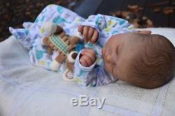 Ultra Realistic Newborn Reborn Baby Boy Bailey by Natalie Scholl