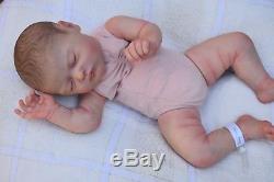 Ultra Realistic Newborn Reborn Baby Boy Bailey by Natalie Scholl