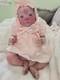 Unique Faerie Reborn Doll. 17 Inches Girl Weighted and Stuffed. Handmade