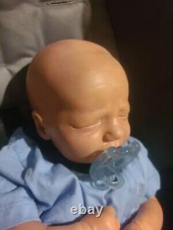 Unique Reborn baby hand painted 18 inch