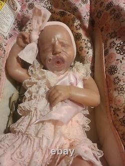 Unique Reborn baby hand painted 18 inch