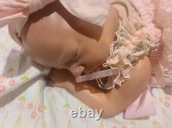Unique Reborn baby hand painted 18 inch