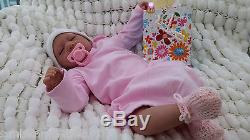 Very Low Stock Childs Reborn Baby Doll With Gift Bag & Empty Formula Bottle