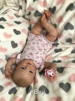 Very beautiful, realistic reborn Shaya doll by Bonnie Sieben