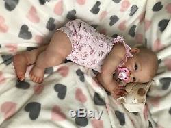 Very beautiful, realistic reborn Shaya doll by Bonnie Sieben