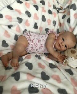 Very beautiful, realistic reborn Shaya doll by Bonnie Sieben