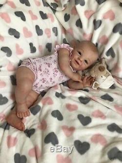 Very beautiful, realistic reborn Shaya doll by Bonnie Sieben