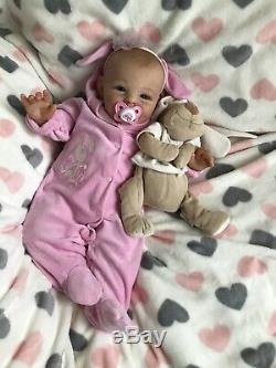 Very beautiful, realistic reborn Shaya doll by Bonnie Sieben