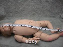 Vintage Bountiful Baby Reborn Weighted 5lbs Sleeping Doll Posable 22in