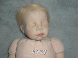 Vintage Bountiful Baby Reborn Weighted 5lbs Sleeping Doll Posable 22in