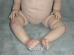 Vintage Bountiful Baby Reborn Weighted 5lbs Sleeping Doll Posable 22in