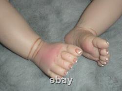 Vintage Bountiful Baby Reborn Weighted 5lbs Sleeping Doll Posable 22in