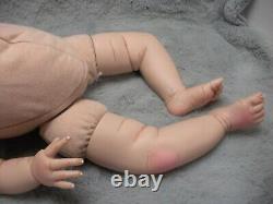 Vintage Bountiful Baby Reborn Weighted 5lbs Sleeping Doll Posable 22in