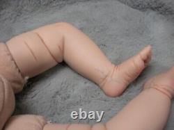 Vintage Bountiful Baby Reborn Weighted 5lbs Sleeping Doll Posable 22in