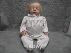 Vintage Bountiful Baby Reborn Weighted 5lbs Sleeping Doll Posable 22in