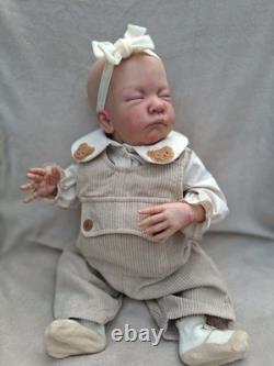 Vinyl Reborn Doll With C. O. A. Roxy By Piret. Hand Painted