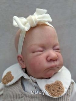 Vinyl Reborn Doll With C. O. A. Roxy By Piret. Hand Painted