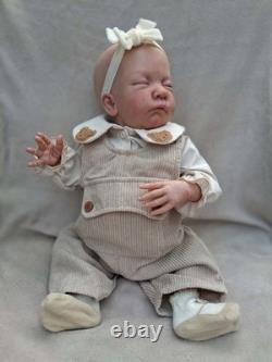 Vinyl Reborn Doll With C. O. A. Roxy By Piret. Hand Painted