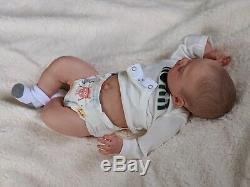 WILLIAMS NURSERY REBORN BABY BOY DOLL Joshua by Reva Schick REALISTIC NEWBORN