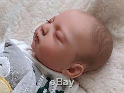 WILLIAMS NURSERY REBORN BABY BOY DOLL Joshua by Reva Schick REALISTIC NEWBORN