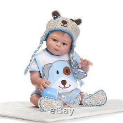 Waterproof Reborn Baby Dolls Boy Full Body Silicone 20 Newborn Baby Doll Gift