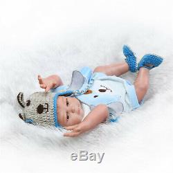 Waterproof Reborn Baby Dolls Boy Full Body Silicone 20 Newborn Baby Doll Gift