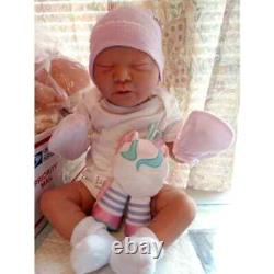 Weighted 20 Handmade Reborn Baby Sleeping Chase Visible Veins Bebe Newborn Baby