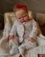 Weighted Pickle 24inch Reborn Baby Dolls Hand-Rooted Hair Lifelike Boy Girl Toys